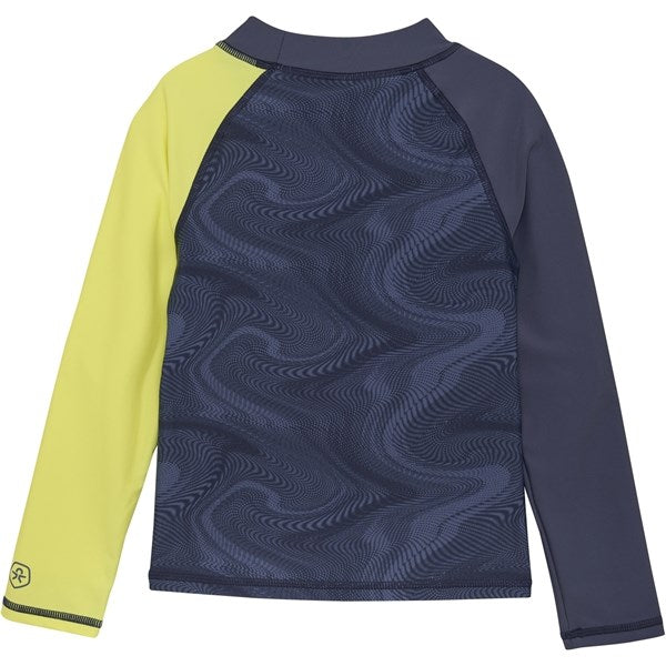 Color Kids Swim Shirt with Print Cerulean 3