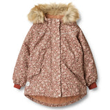 Wheat Jacket Mathilde Tech Rose Dust Flowers 2