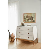 Leander Luna™ Chest of Drawers White/Oak 5