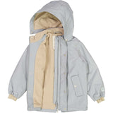 Wheat Jacket w. Fleece Karl Tech Cloudy Sky 3