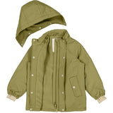 Wheat Jacket w. Fleece Karl Tech Heather Green 4