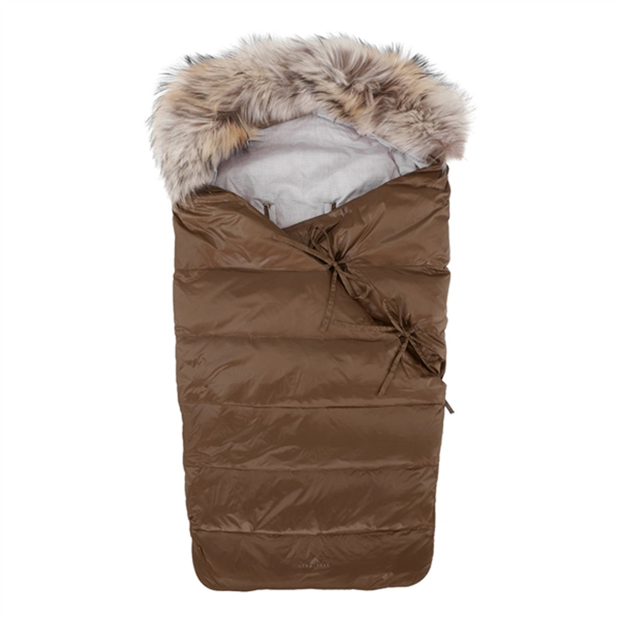 Ver de Terre Featherlight Baby Sleeping Bag w. Fur Kangaroo