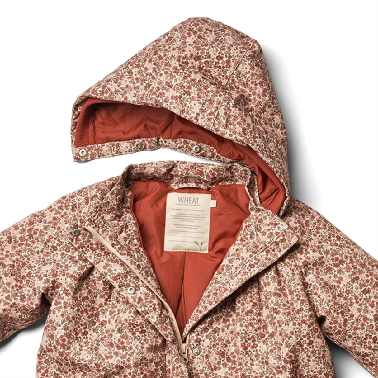 Wheat Jacket Mimmi Tech Rose Dust Flowers 8