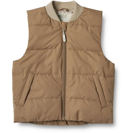 Wheat Vest Andre Summer Puffer Golden Brown