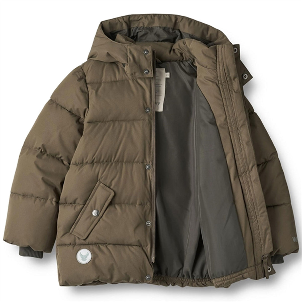 Wheat Puffer Jacket Gael Autumn Soil 3