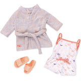 Our Generation Dollwear - Pyjamas with. Bathrobe