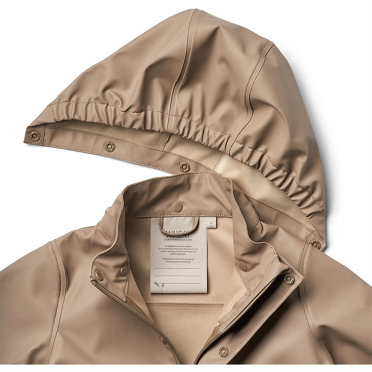 Wheat Rain Jacket Ola Beige Stone 3