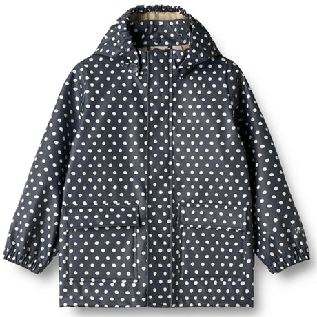 Wheat Rain Jacket Ola Ink Dots