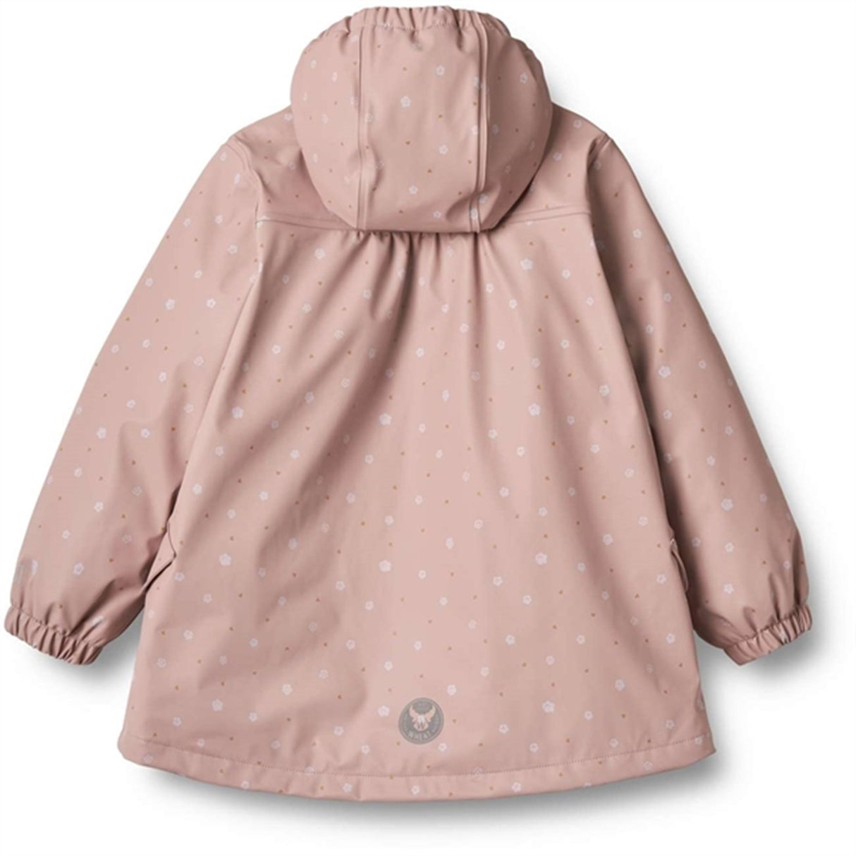 Wheat Rain Jacket Rika Thermo Powder Rose Flowers 2