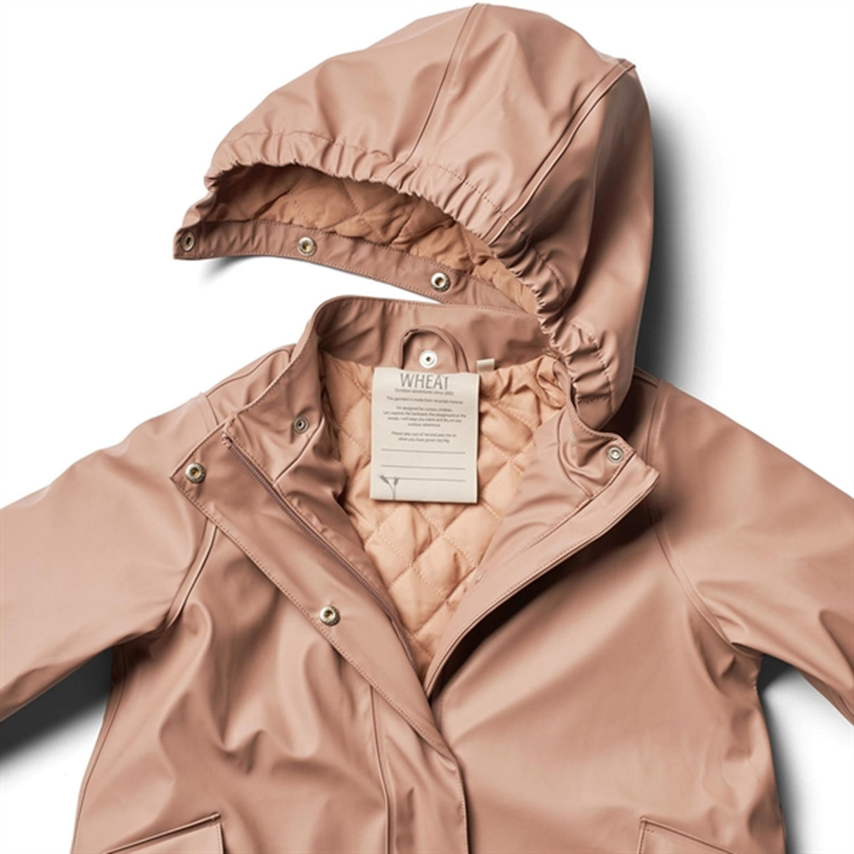 Wheat Rain Jacket Rika Thermo Lavender Rose 4