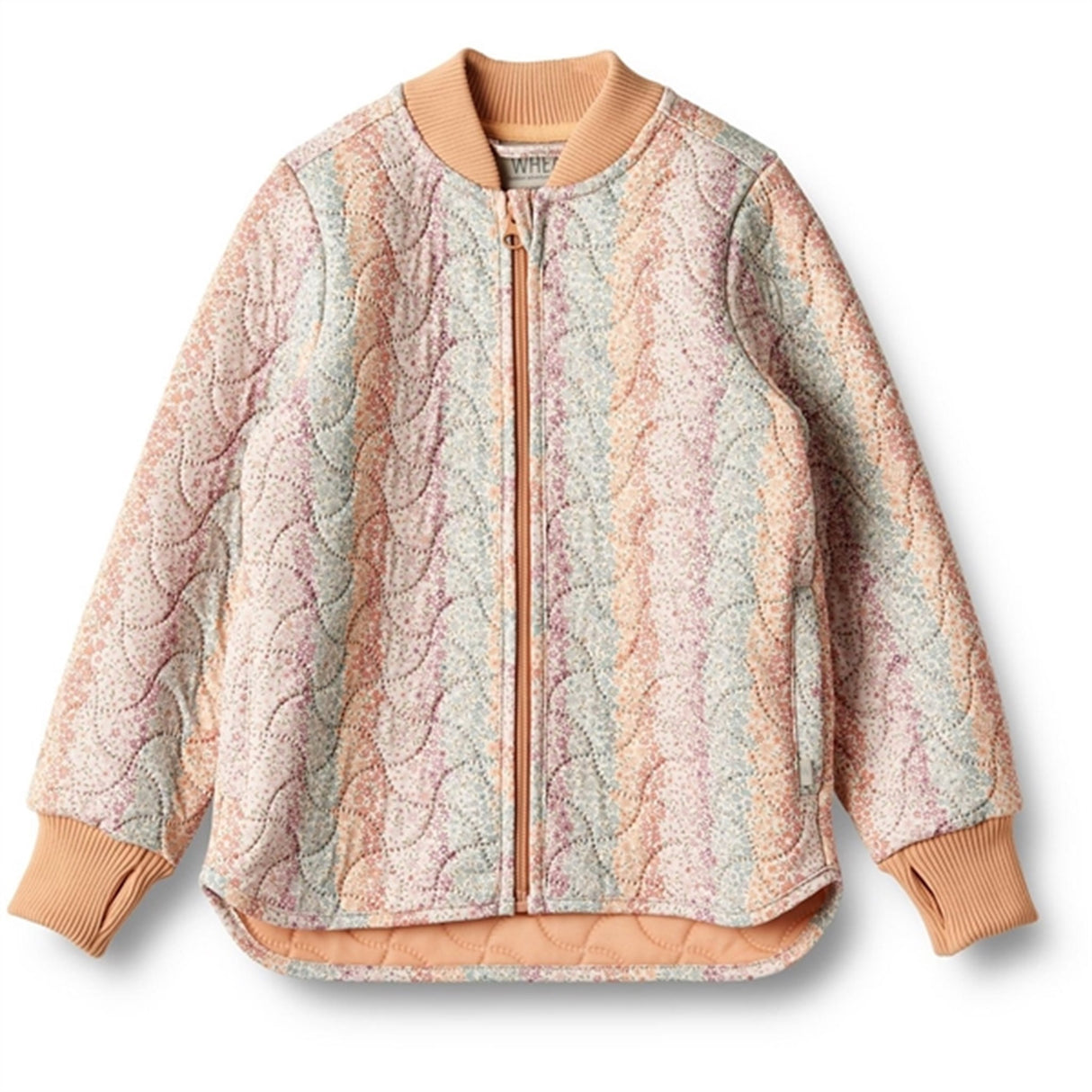 Wheat Thermo Rainbow Flowers Jacket Loui 2