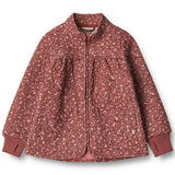 Wheat Thermo Red Flowers Jacket Thilde 2