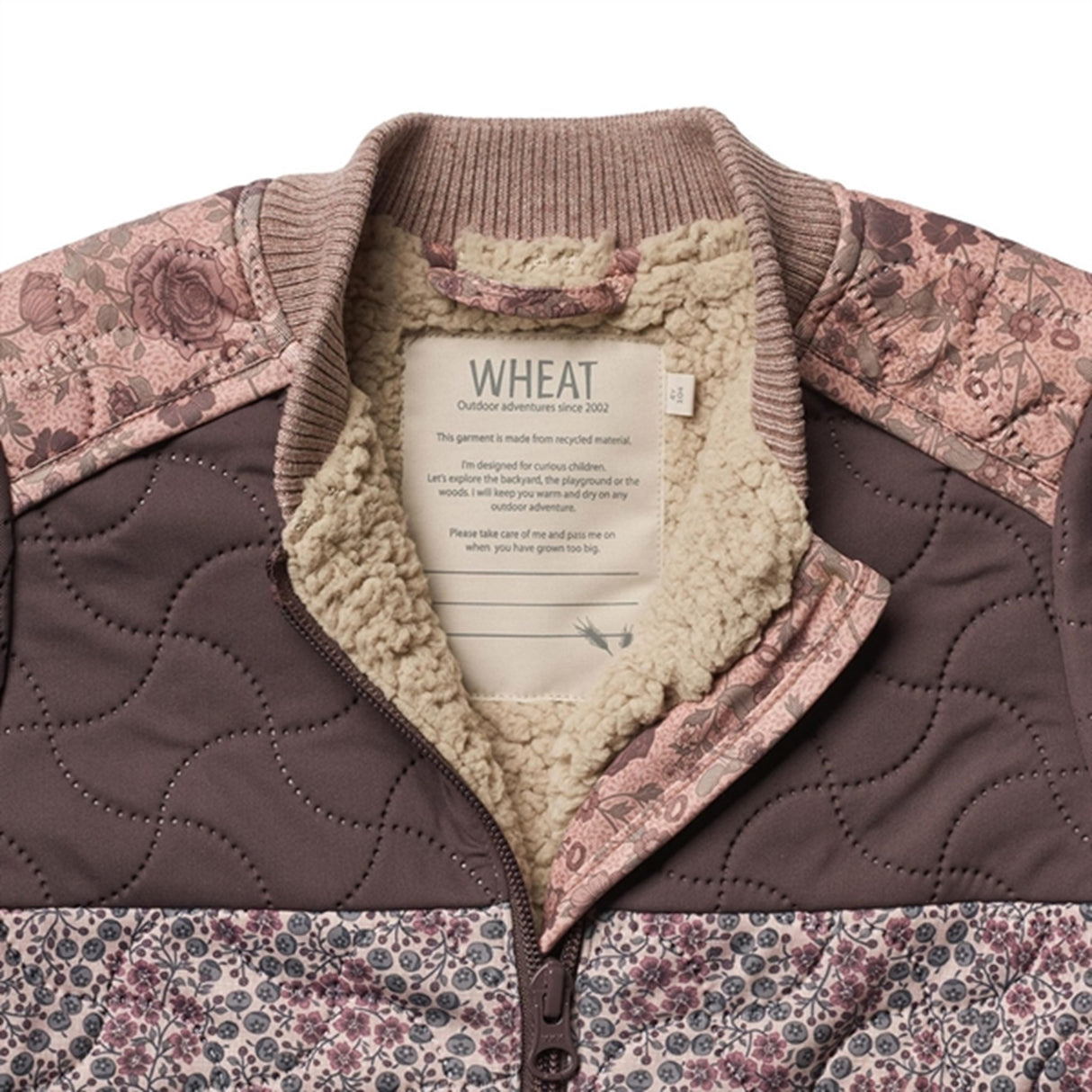 Wheat Thermo Harlequin Berries Jacket Hadis 4