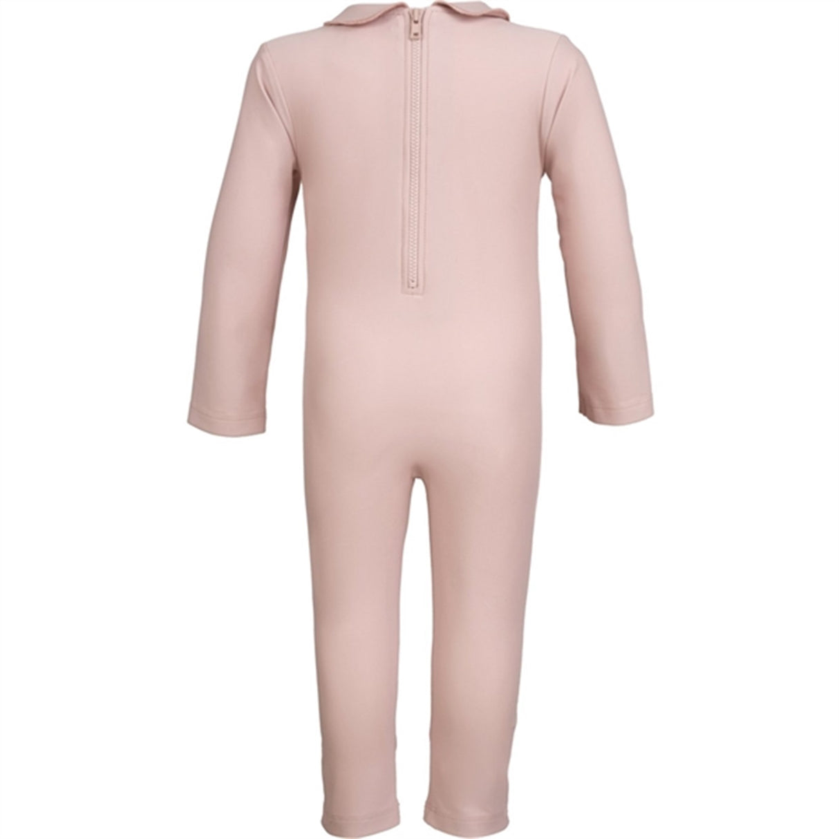 Petit Crabe Rose Nude Palma Onesie with Zipper 3