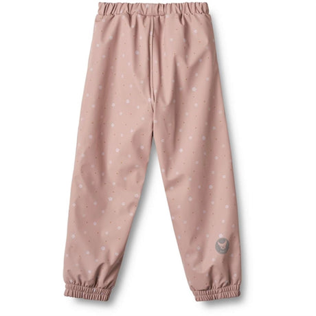 Wheat Rain Pants Um Thermo Powder Rose Flowers 2