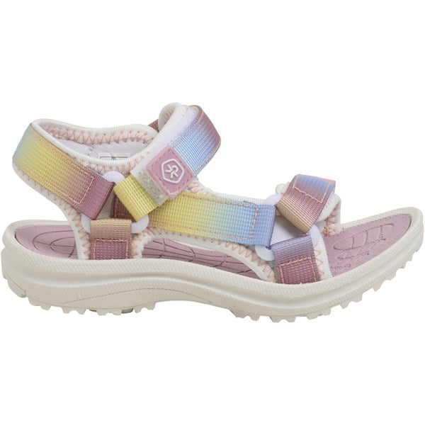 Color Kids Sandals with Velcro Foxglove 2