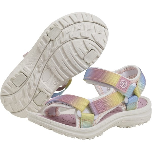 Color Kids Sandals with Velcro Foxglove 3