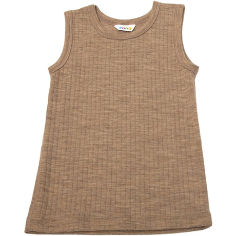 Joha Wool Beige Undershirt Basic