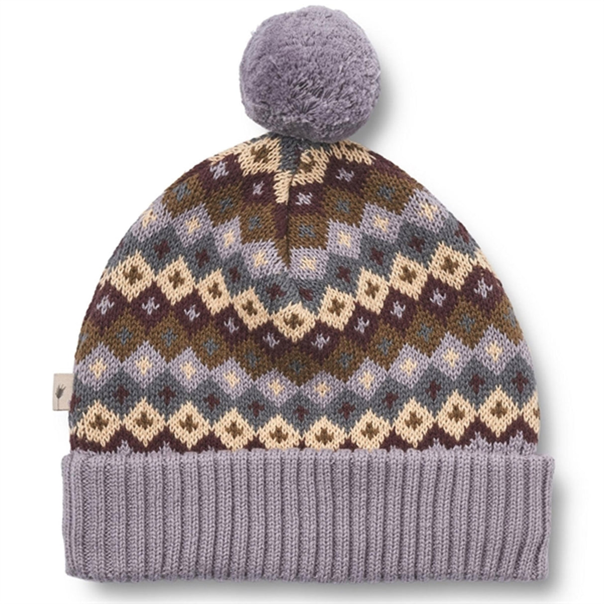 Wheat Beanie Knit Nolo Multi Lavender 2