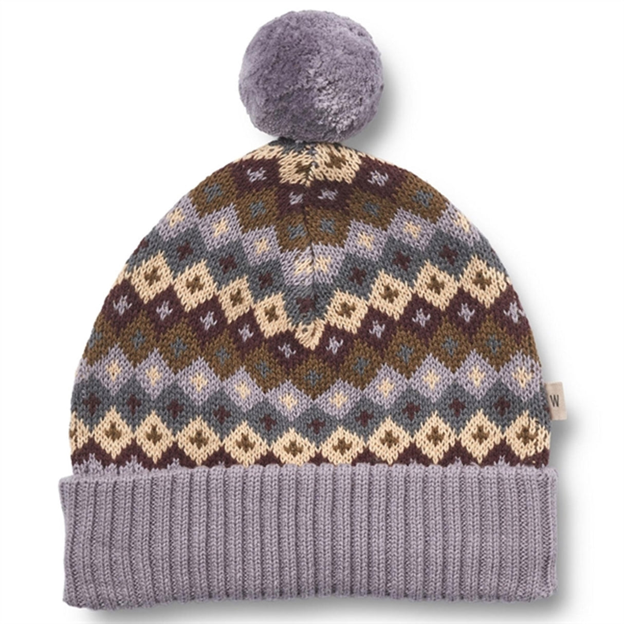 Wheat Beanie Knit Nolo Multi Lavender