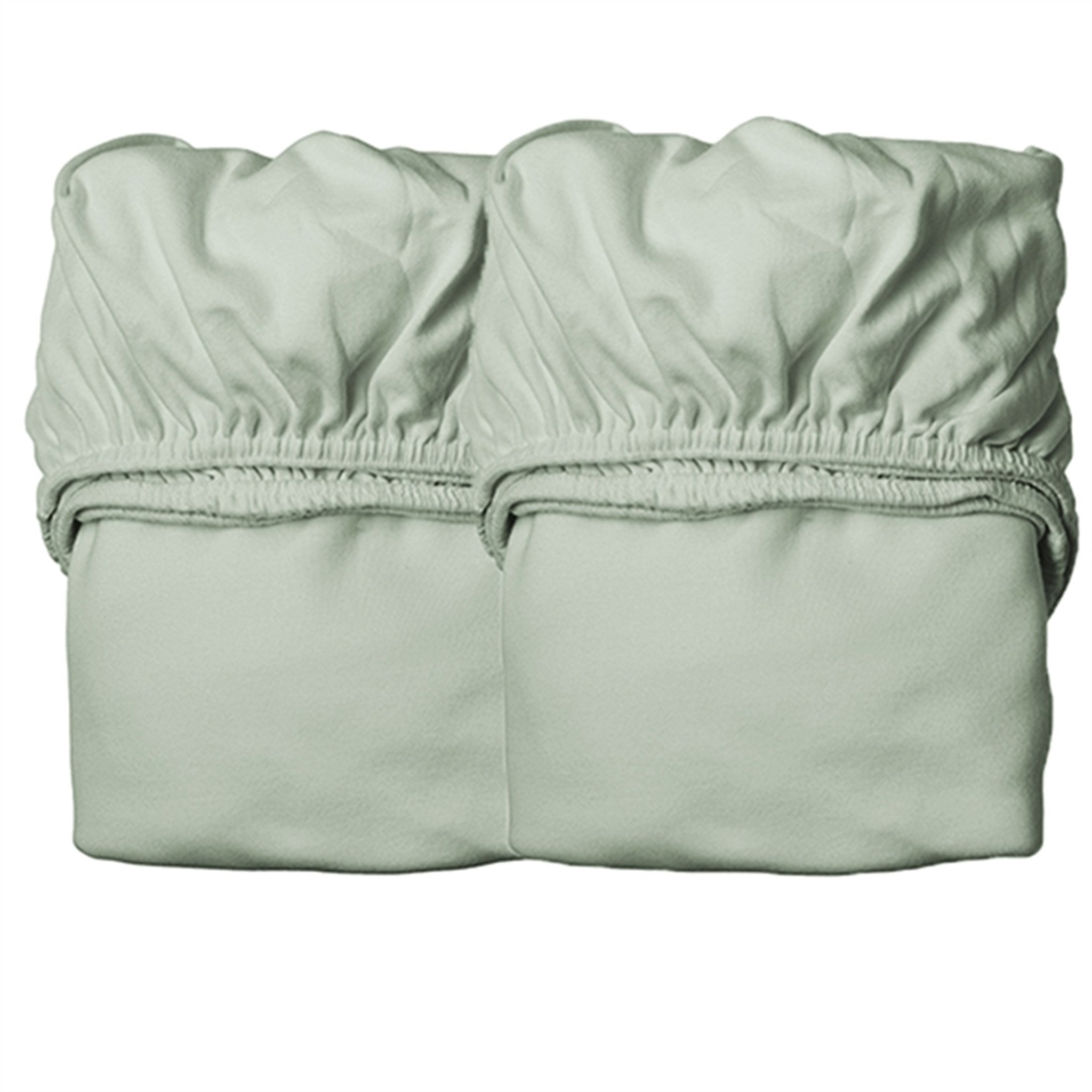 Leander Sheet for Junior Bed 2-Pack Sage Green