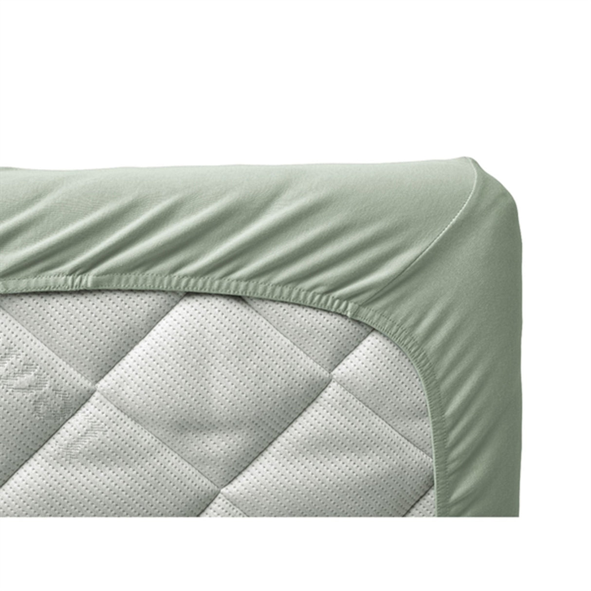 Leander Sheet for Baby Bed 2-Pack Sage Green 4