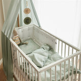 Leander Baby Bedding Meadow Sage Green 3