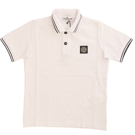 Stone Island Junior Polo Shirt White