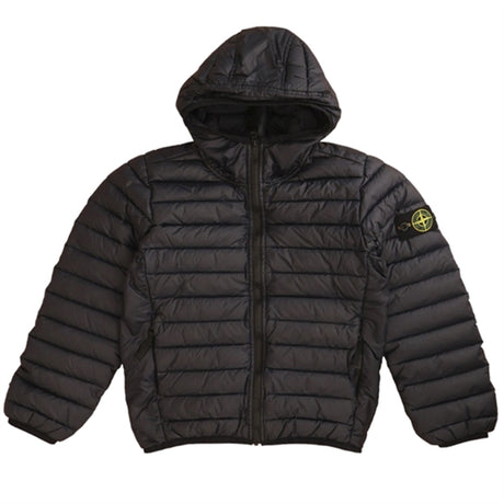 Stone Island Junior Real Down Jacket Navy Blue