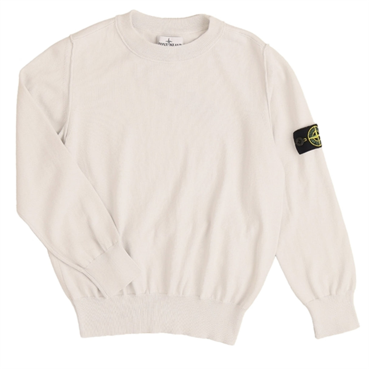 Stone Island Junior Knit Blouse Pearl Grey