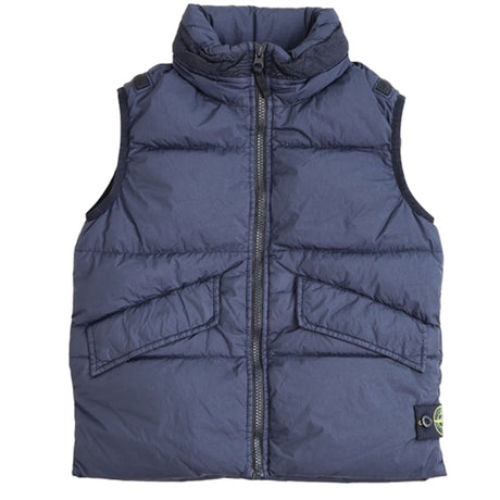 Stone Island Down Vest Navy Blue