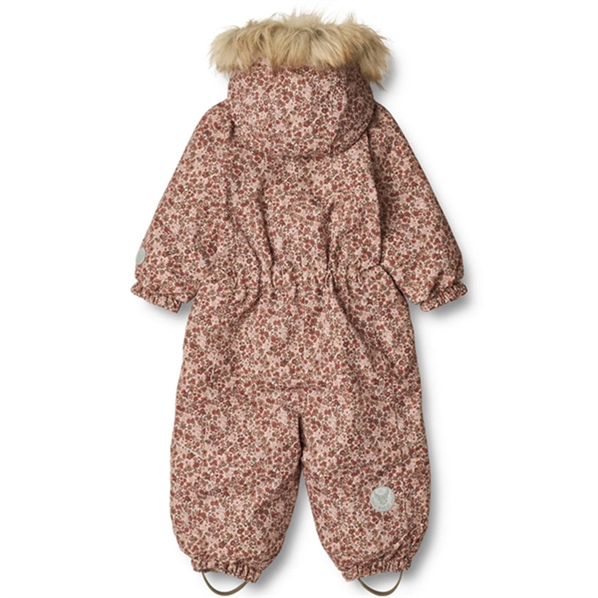 Wheat Snowsuit Nickie Tech Rose Dust Flowers 2