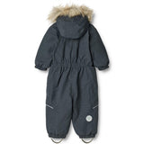 Wheat Snowsuit Nickie Tech Dark Blue 2