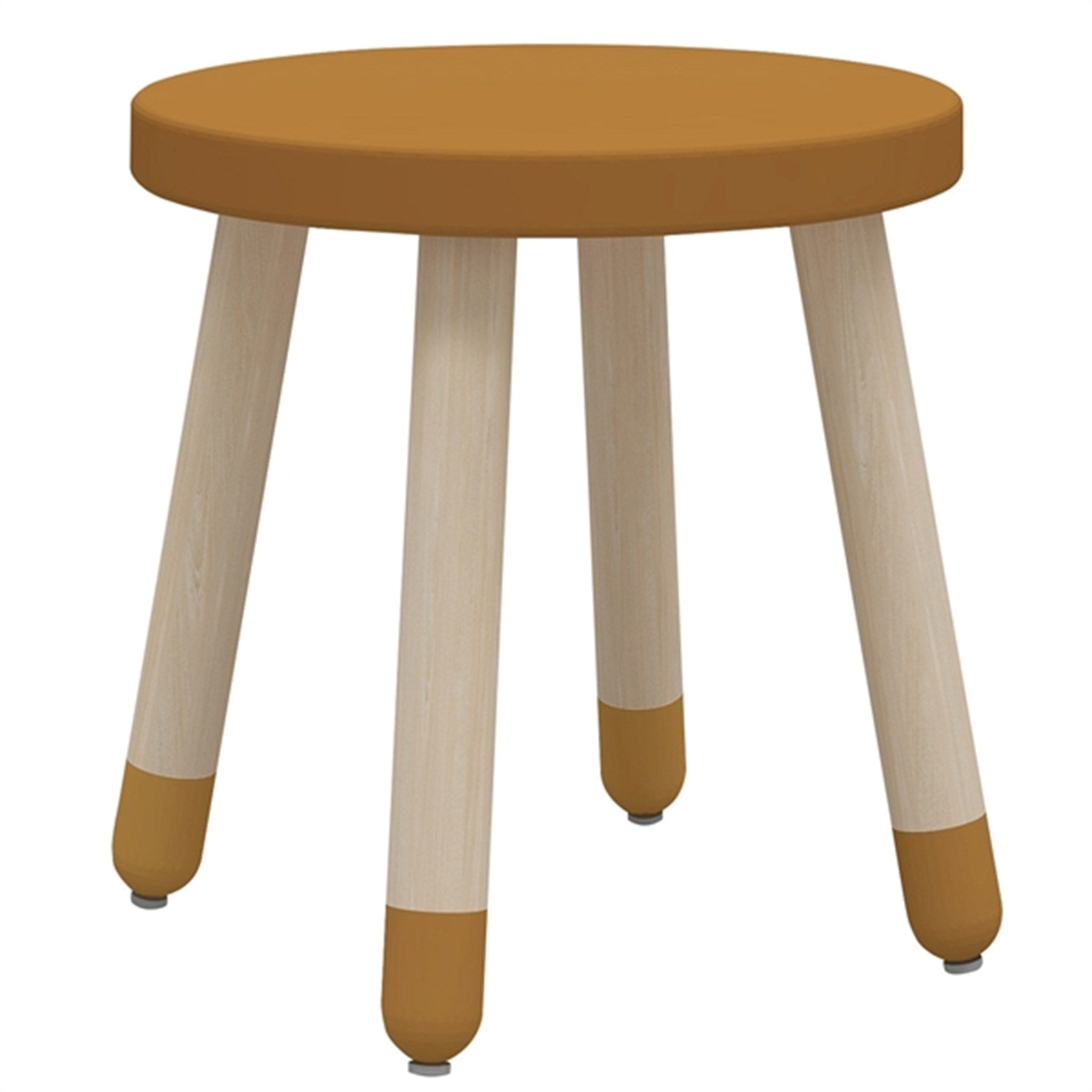 Flexa Dots Chair Ø30 cm Mustard