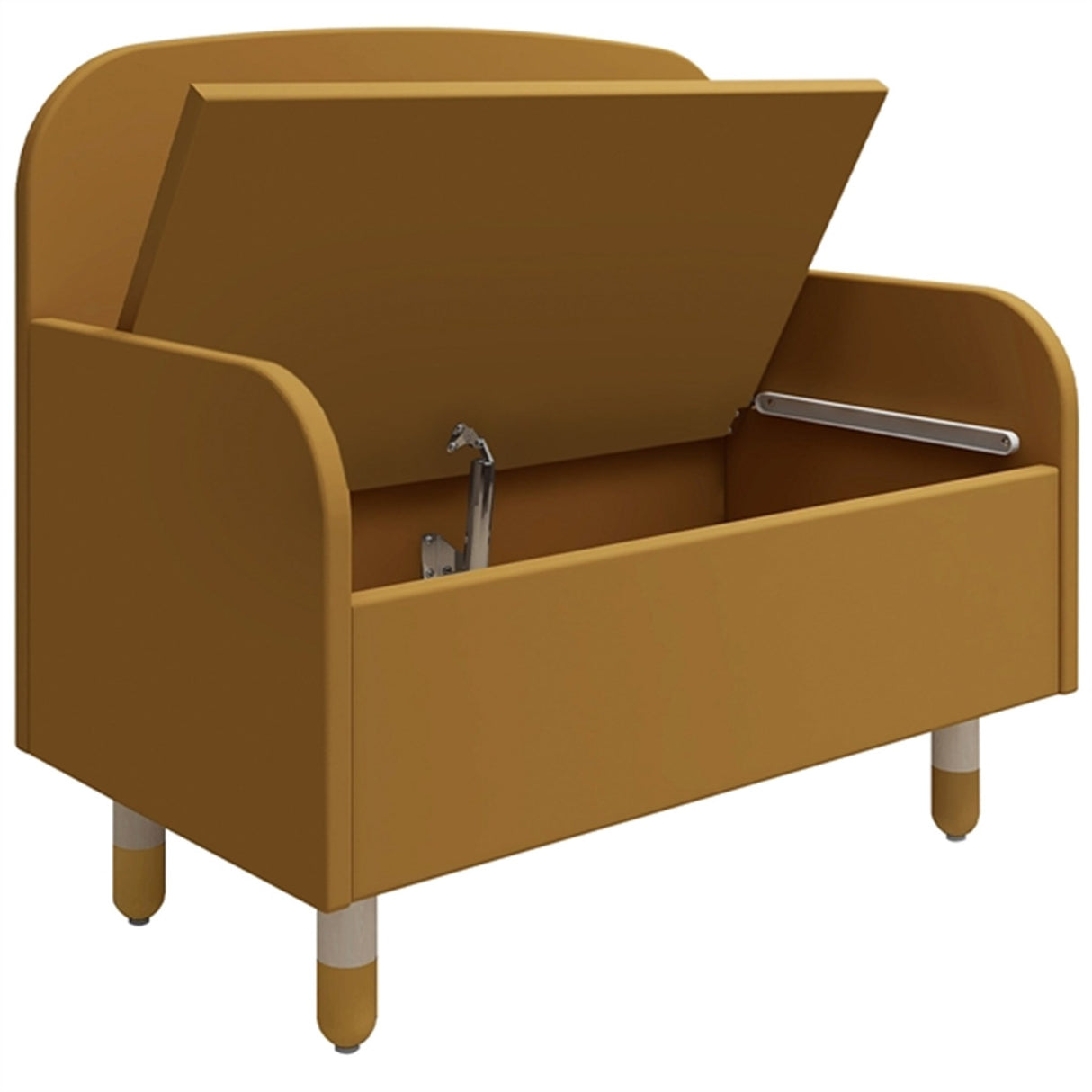 Flexa Dots Storage Bench Mustard