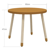 Flexa Dots Table Ø60 cm Mustard