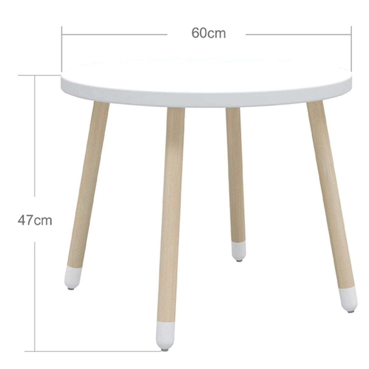 Flexa Dots Table Ø60 cm White