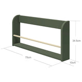 Flexa Dots Book Shelf Deep Green