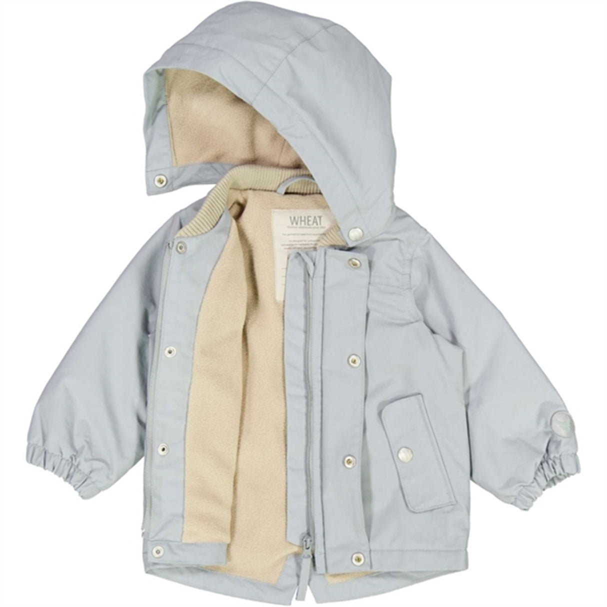 Wheat Jacket w. Fleece Karl Tech Cloudy Sky 3