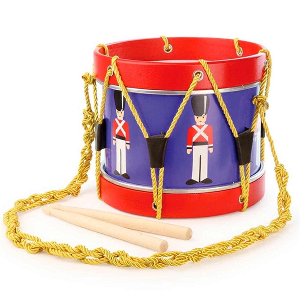 Vilac Classic Drum Tin Soldier