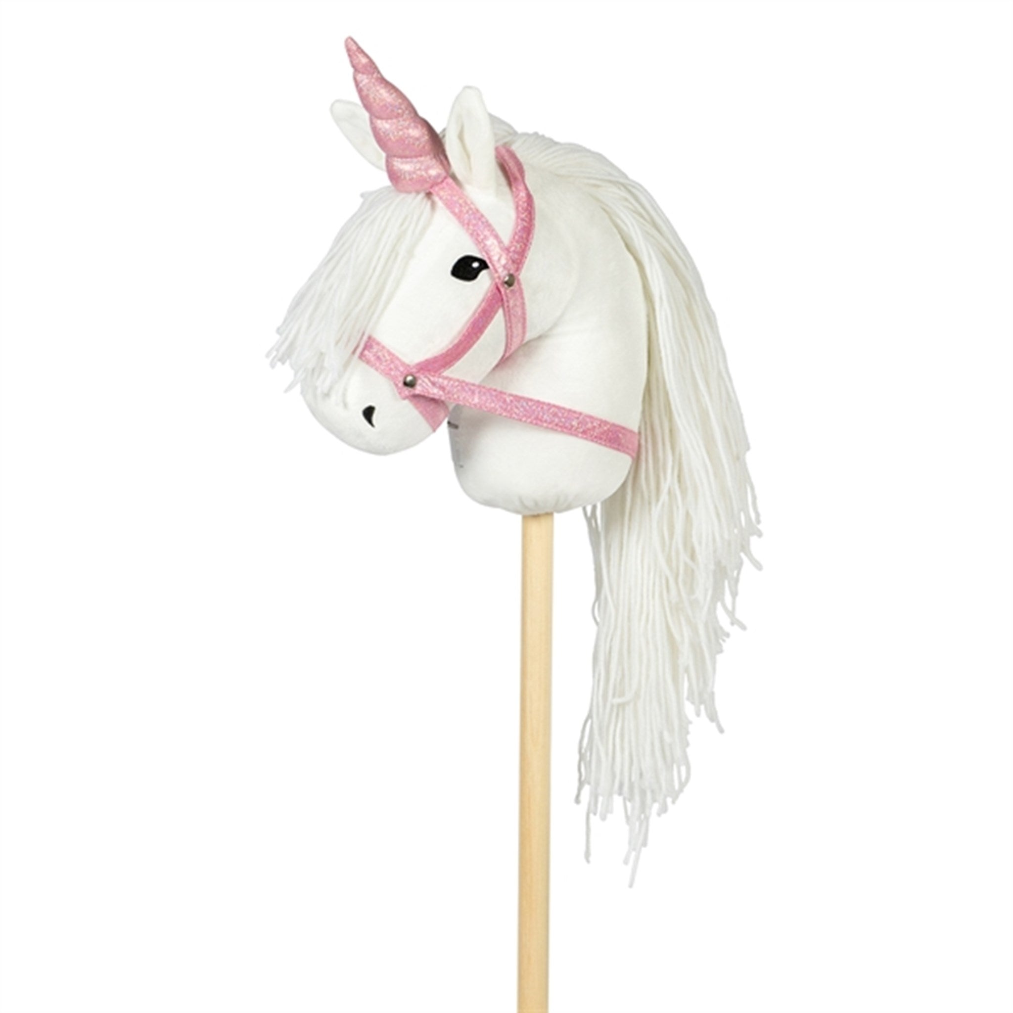 by Astrup Unicorn Horn and Halter for Hobby Horse Pink