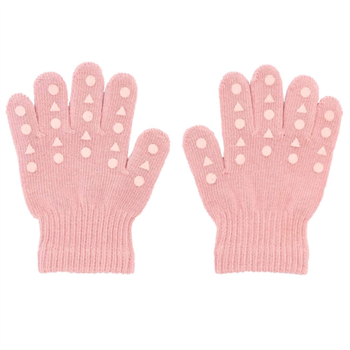 GObabyGO Grip Gloves Dusty Rose