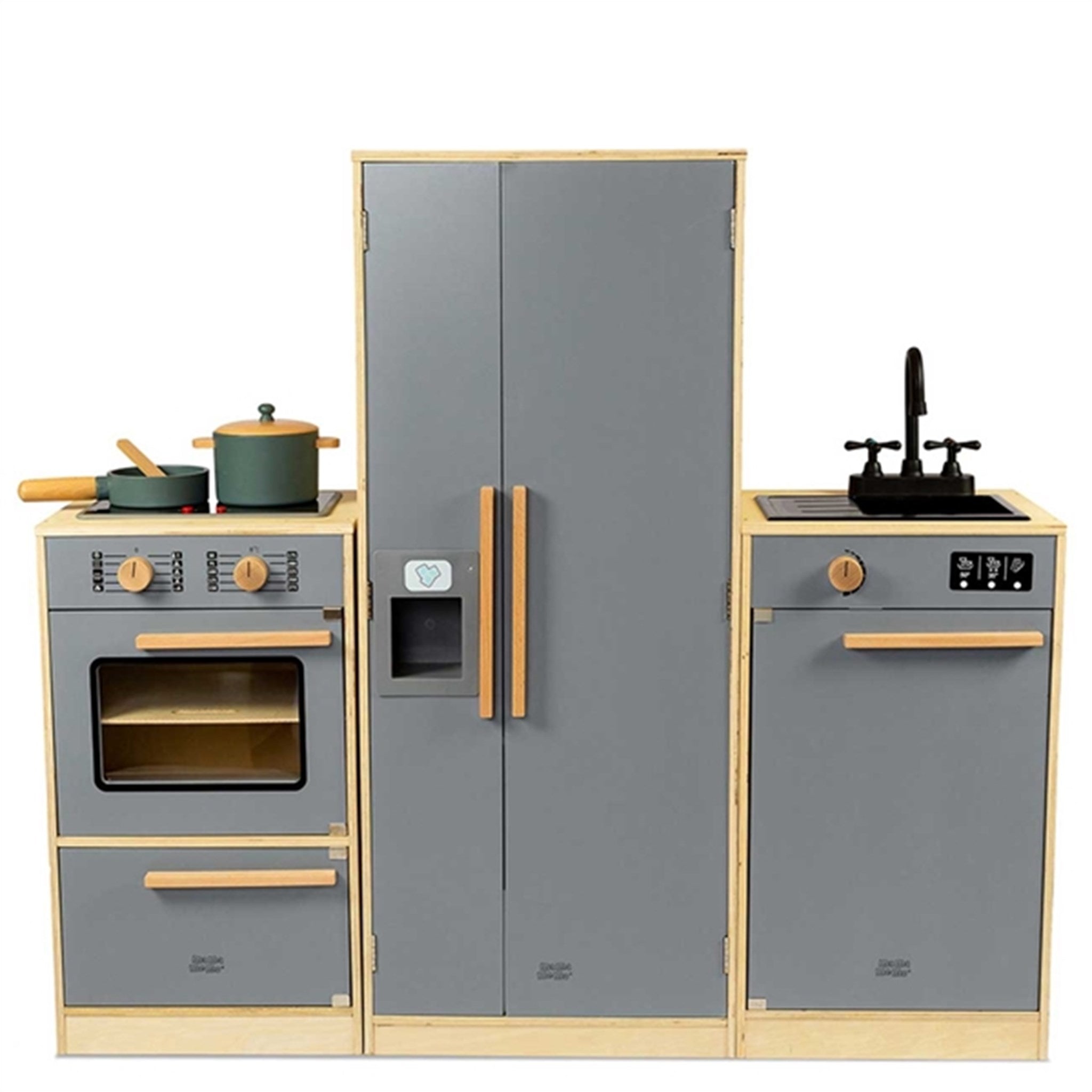 MaMaMeMo Oven with Hob Emerald Grey 2