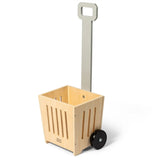 Mamamemo Shopping Basket On Wheels