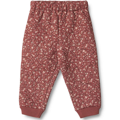 Wheat Thermo Red Flowers Pants Alex