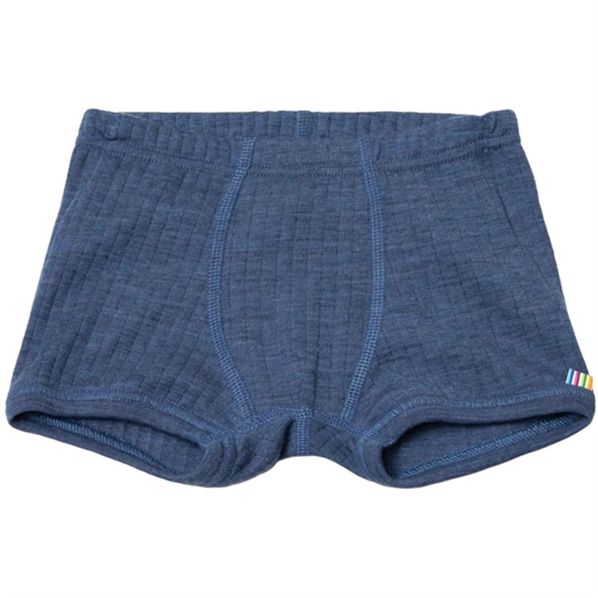 Joha Wool Blue Melange Boxershorts