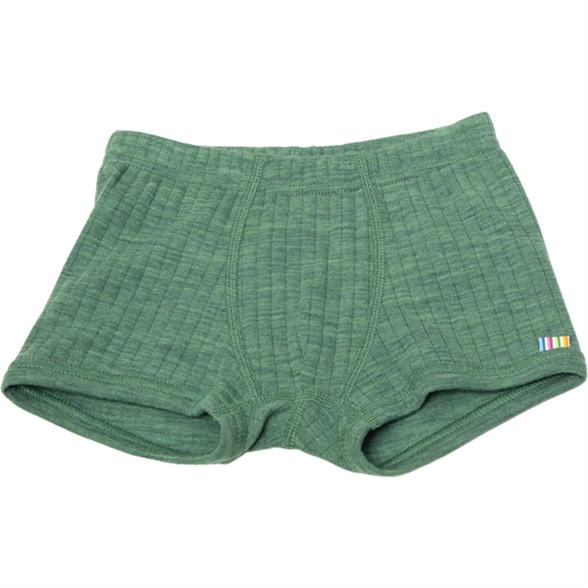 Joha Wool Green Boxershorts Basic