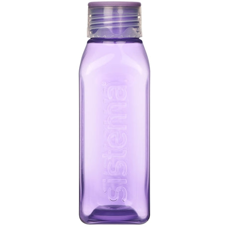 Sistema Square Water Bottle 475 ml Misty Purple