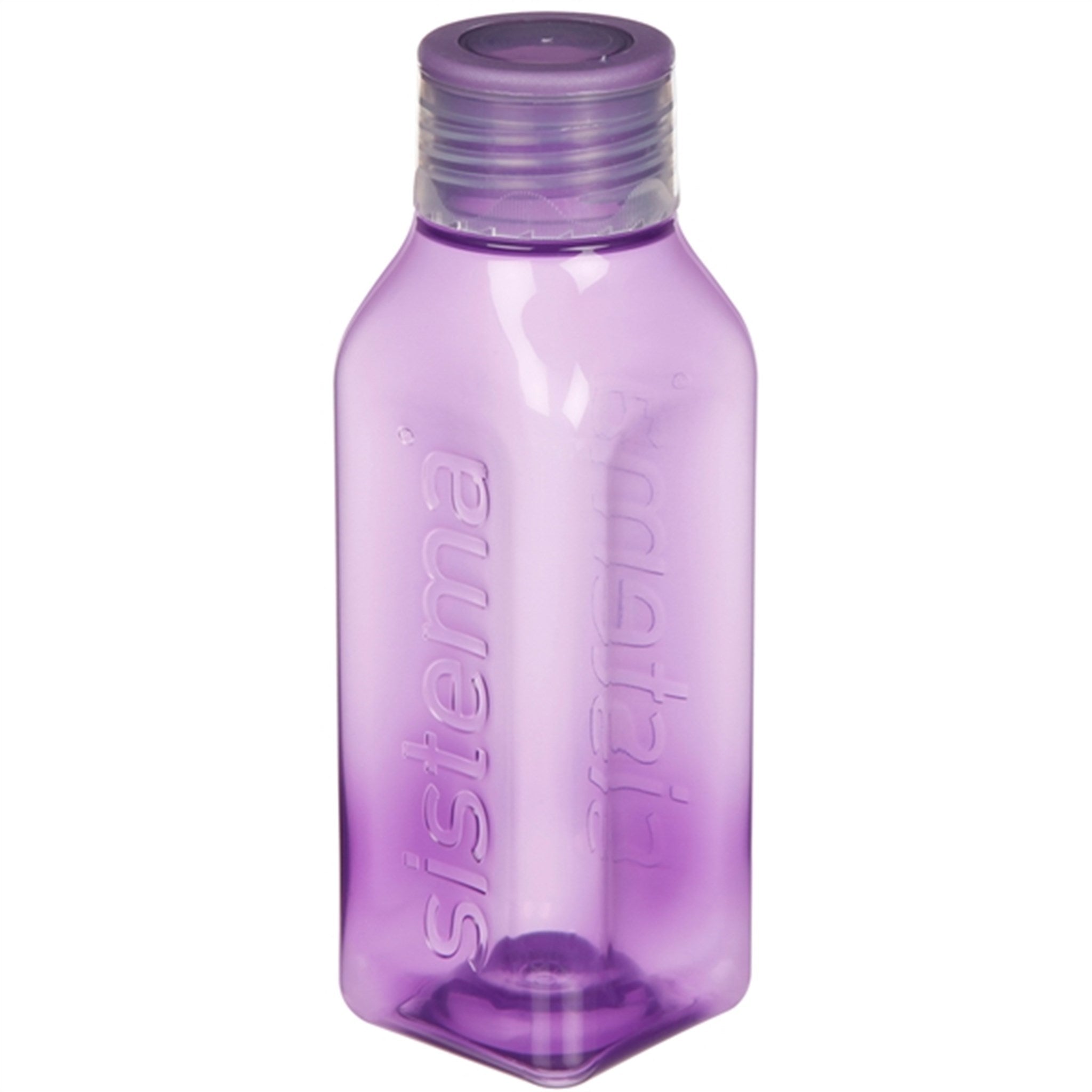 Sistema Square Water Bottle 475 ml Misty Purple 2