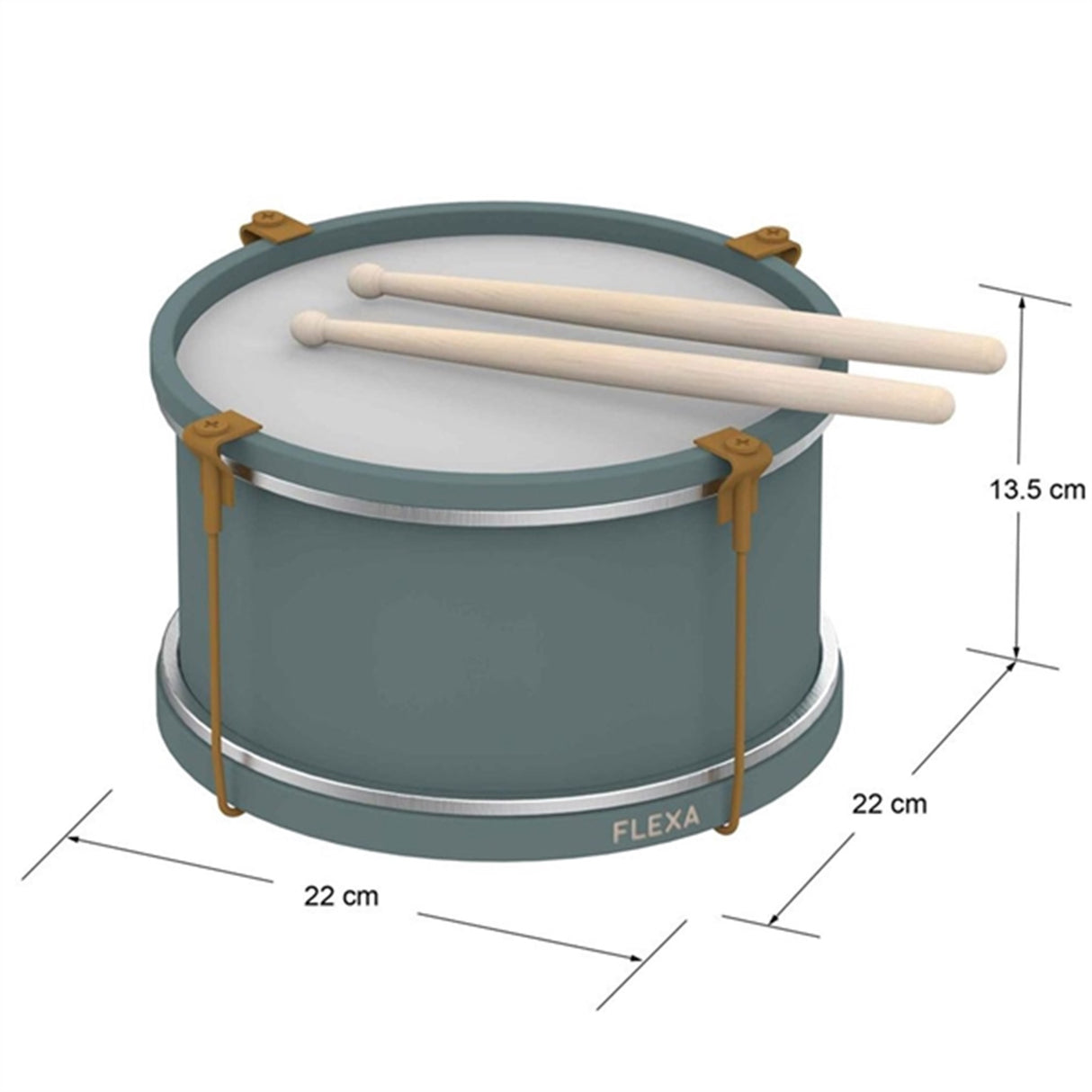 FLEXA PLAY Wooden Drum